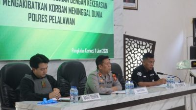 Sempat ke Inhil dan Banten, Polres Pelalawan Amankan 4 Pelaku Kasus Curas Tewaskan Remaja