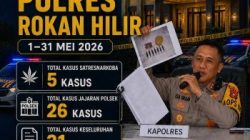 Polres Rohil Ungkap 31 Kasus Narkoba Selama Mei 2026, Kapolres: Komitmen Selamatkan Generasi Bangsa dari Bahaya Narkotika