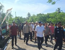 Menteri LH RI Tinjau Sekat Kanal Pulau Mendol, Kolaborasi Cegah Karhutla Kuala Kampar