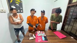 Polres Kampar Berkomitmen Bebas Narkoba, 4 Pelaku Diamankan Polsek Tambang