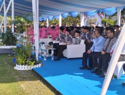 Bawa Pulang Tanda Kehormatan Nugraha Sakanti, Kapolda Riau Disambut Antusias Personel dan Masyarakat