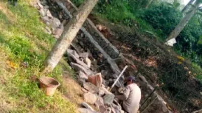 Irigasi Program P3-TGAI Dapat Apresiasi dari Para Petani di Desa Cibalung