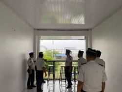 Pastikan Pelayanan Prima, Plt Kalapas Narkotika Langkat Yan Patmos Pimpin Kontrol Kebersihan dan Fasilitas Ruangan