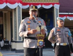 Upacara Laporan Kenaikan Pangkat Periode 1 Juli 2026, 51 Personel Polres Kampar Naik Pangkat