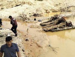 Respons Cepat Call Center 110, Polsek Singingi Tindak Lanjuti Laporan PETI dan Musnahkan 4 Stingkai