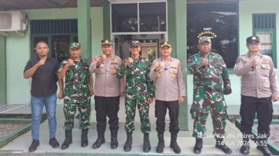 TNI–Polri di Kandis Perkuat Sinergitas, Komitmen Jaga Kamtibmas Tetap Kondusif