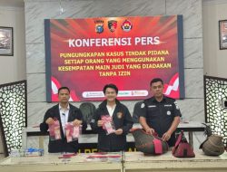 Grebek Arena Judi Sabung Ayam, Polres Pelalawan Tetapkan 9 Orang Jadi Tersangka