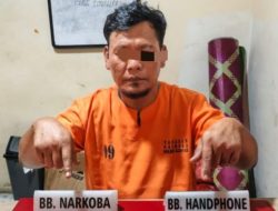Polsek Tapung Tangkap Pengedar Narkoba di Sungai Putih, Temukan 6,81 Gram Sabu