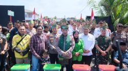 Kapolri Tinjau Pabrik Pupuk Batu Bara di Kampar, Lepas Distribusi 80 Ton Untuk 5 Kelompok Tani Riau