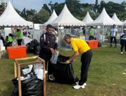 Tak Ada Sampah di Jalan, Polri dan DLH Bersih-bersih Usai RBR 2026