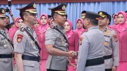Kapolda Riau Pimpin Sertijab Dirintel, Kabid Humas dan 4 Kapolres
