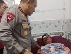 Kapolda Riau Jenguk Korban Pengeroyokan, Tegaskan Kasus Diusut Tuntas Tanpa Pandang Bulu