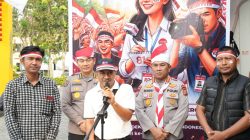 Satukan Semangat Merah Putih, Ditbinmas dan Bid Humas Polda Riau Serta Insan Pers Peringati HUT RI ke-81