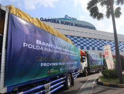 Dari Bumi Lancang Kuning, 60 Ton Bantuan Polda Riau Dikirim untuk Korban Bencana NTT