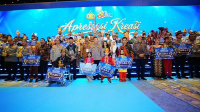Unggul di Enam Kategori, Polda Riau Juara Umum Ketahanan Pangan Polri