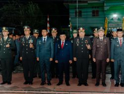 Kenang Jasa Pahlawan, Kapolres Rohil Hadiri Apel Kehormatan dan Renungan Suci HUT ke-81 RI