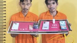 Sempat Kejar-kejaran Sama Polisi, 2 Pengedar Sabu Diringkus Satresnarkoba Polres Inhu