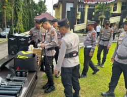 Pastikan Kesiapan Pengamanan Aksi Unjuk Rasa, Kapolres Kuansing Tekankan Pendekatan Humanis dan Profesional