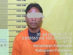 Gagalkan Pencurian 570 Kg TBS, 1 Pelaku Diamankan Polsek Kerumutan 