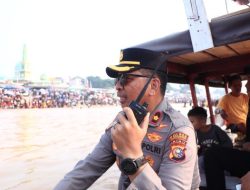 Kapolres Kuansing Pimpin Pengamanan dan Patroli Pacu Jalur Nasional 2026, Pastikan Rangkaian Kegiatan Berjalan Aman dan Kondusif