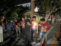 Patroli Malam Tim Raga Polres Kampar Berjalan Aman, Nihil Gangguan Kamtibmas