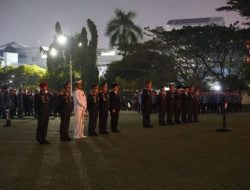 Momen Khidmat TNI-Polda Riau di Malam Renungan Suci Sambut Hari Kemerdekaan ke-81 RI