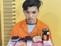Kapolres Inhu: Pengedar Sabu di Jalan Sri Paduka Ditangkap Bawa 27 Paket