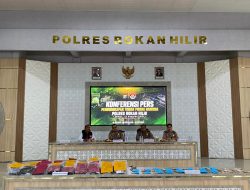Polres Rohil Tangani 48 Kasus Narkoba Sejak Juli 2026