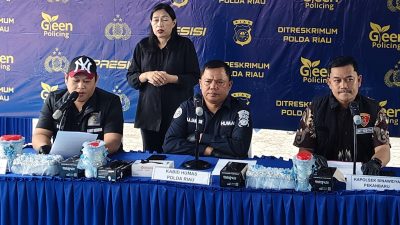 Terekam CCTV Beraksi 03.47 WIB, Jaringan Curanmor 44 Motor Digulung Resmob Polda Riau