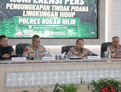 Pakai Alat Berat Rusak Mangrove 133 Ha di Rohil, 5 Orang Ditetapkan Tersangka
