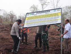 Peringatan Keras di Kampar, Siapa Rusak Plang Lahan Bekas Karhutla Terancam 2 Tahun 8 Bulan Penjara