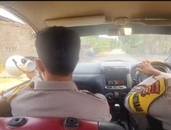 Mulai Toa di Pasar Hingga Mobil Patroli, Polres Inhu Gencar Imbau Larangan Bakar Lahan