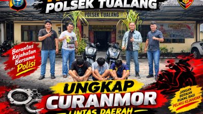 Tangkap 3 Pelaku Curanmor, Polsek Tualang Sita Honda Genio dan Kunci T