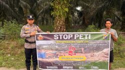 Cegah Kerusakan Alam, Polres Kuansing Edukasi Warga Soal Bahaya dan Sanksi Hukum PETI