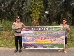Cegah Kerusakan Alam, Polres Kuansing Edukasi Warga Soal Bahaya dan Sanksi Hukum PETI