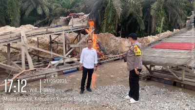 Lindungi Tuah Jaga Marwah, Kapolres Imbau Warga Jauhi Tambang Ilegal