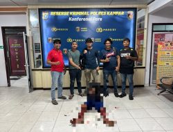 Sembunyi di Pantai Cermin, Buronan Polres Kampar Tak Berkutik Saat Diringkus