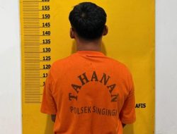 Dijerat UU Minerba, Pelaku PETI di Logas Hilir Kuansing Ditangkap Polsek Singingi