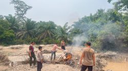Efektif! Aduan Warga Lewat 110 Bikin Rakit PETI di Desa Kopah Dimusnahkan