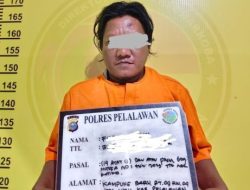 Berantas Narkoba Sampai ke Akar, Polres Pelalawan Tangkap Pengedar di Ukui