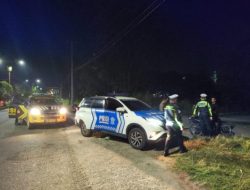 Jaga Kondusifitas, Polres Kuansing Patroli Humanis ke Titik Rawan