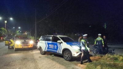 Jaga Kondusifitas, Polres Kuansing Patroli Humanis ke Titik Rawan