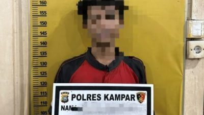 Unit PPA Polres Kampar Bekuk Pelaku Persetubuhan Anak di Bawah Umur