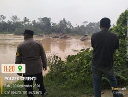  10 Rakit PETI Kabur ke Hilir Saat Polisi Datang di Cerenti