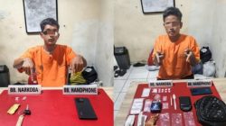 Pasok dari Pekanbaru, Dua Pengedar Sabu dan Ekstasi di Kampar Dibekuk