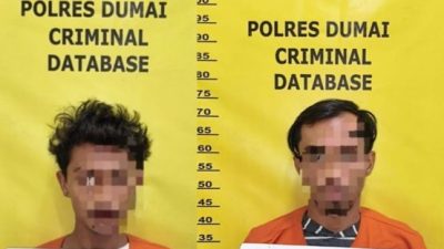 Polsek Sungai Sembilan Tangkap 2 Pelaku Congkel Mobil, Obeng Dibuang ke Kebun Sawit