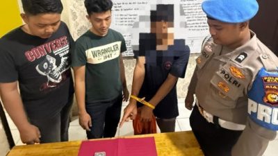 Dua Pria di Kandis Ditangkap Bawa 17 Paket Sabu, Pemasok Masuk DPO
