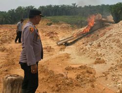 Rusak Lingkungan dan Langgar Hukum, Polsek Hulu Kuantan Imbau Warga Stop PETI