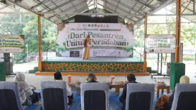Pawai Hingga Pentas Seni Warnai Puncak Hari Santri Nasional Kecamatan Tenjolaya