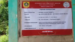 Pembangunan Jalan Penghubung Cipicung–Pasir Angin Disambut Antusias Warga